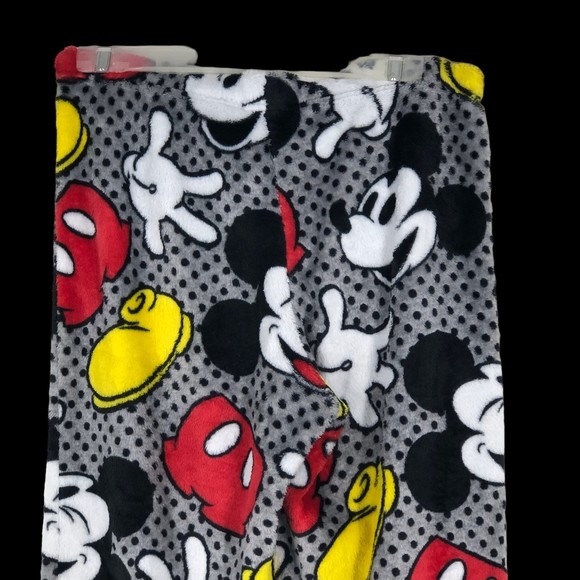 Disney’s Mickey Mouse Soft Fleece Lounge Pants, Sleep Bottoms, Pajama Pants SZ M - Picture 5 of 9